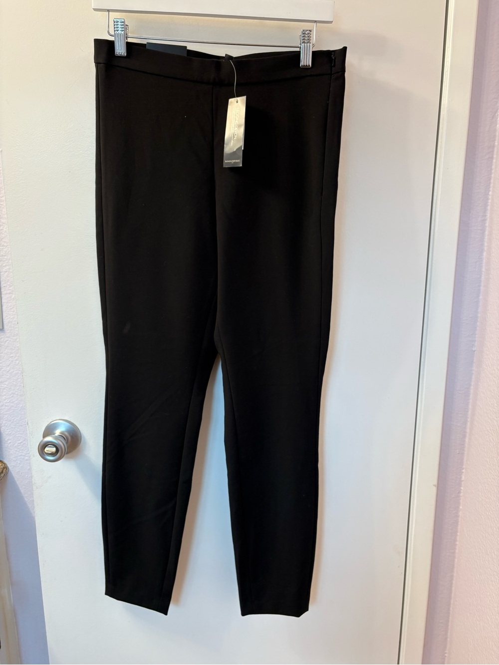 Banana Republic Black Legging Devon Ponte Pants Size 6 NWT Retail $80